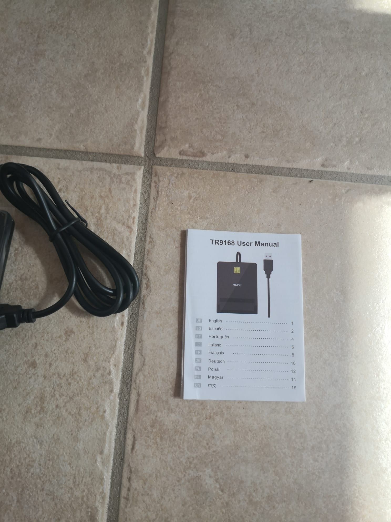 Leitor de Cartões USB Smart Card Reader