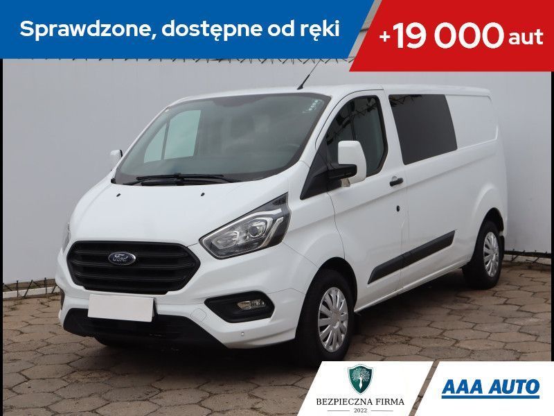 Ford transit-custom  2.0 EcoBlue L2H1, DCiV, 6 miejsc, 320, Trend, Salon PL, Klimatyzacja,