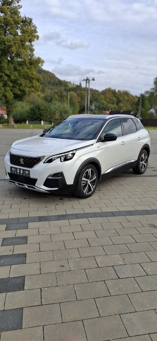 Peugeot 3008 1.6blue hdi GT line biała perła kamery 360