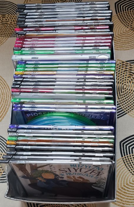 Pomoce dla nauczyciela przedszkola zestaw 15 płyt CD + gratis