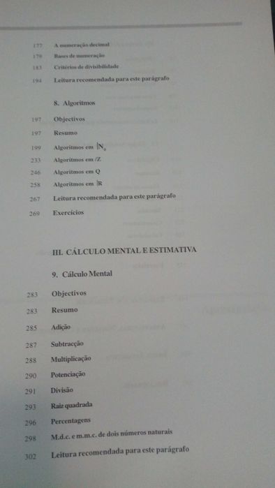 Números e operações Universidade Aberta