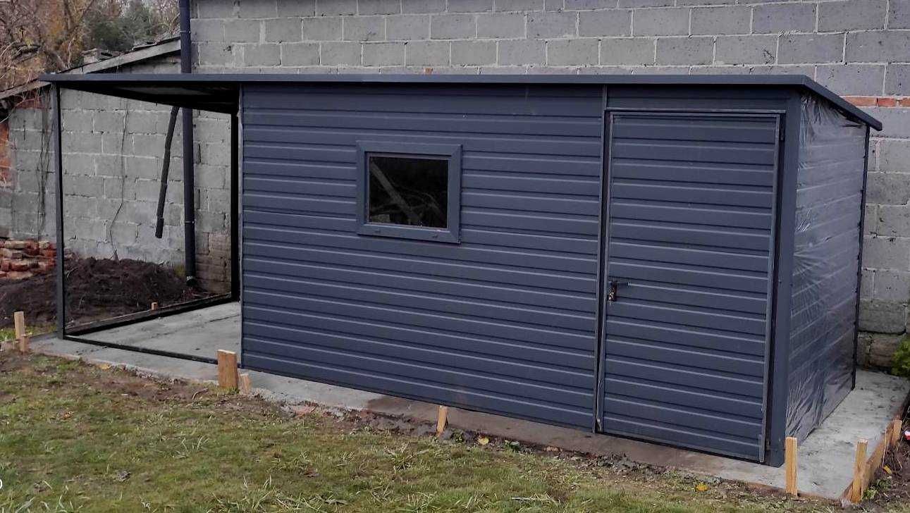 Altanka blaszana 4x3 Transport i montaż Gratis! Konstrukcja ocynk