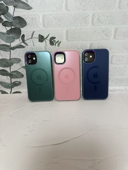 Чехол TPU+PC Foggy Magsafe для iPhone 14 Pro Max/13 Pro Max/ 11