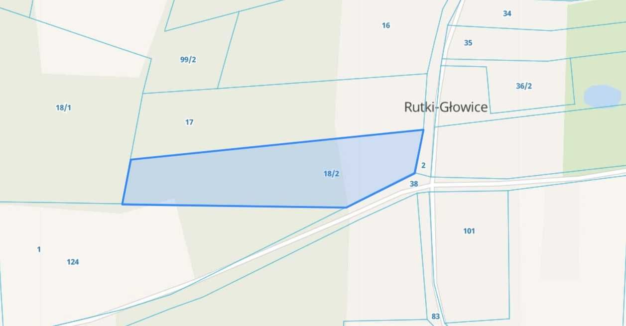 Działka blisko Ciechanowa