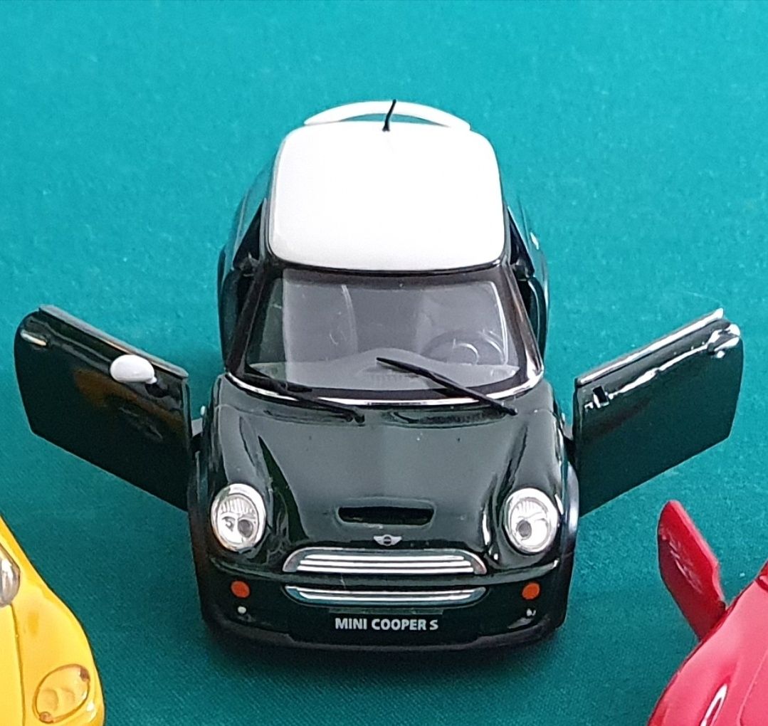 3 miniaturas fast furious + mini cooper