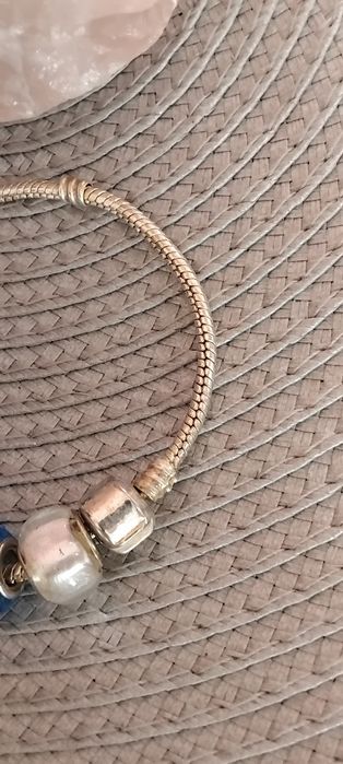 Bransoletka posrebrzana Charm's