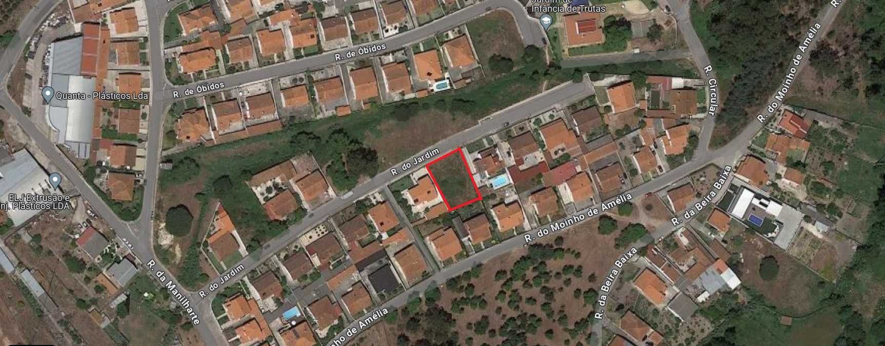 Terreno Urbano 657m2 nas Trutas - Marinha Grande