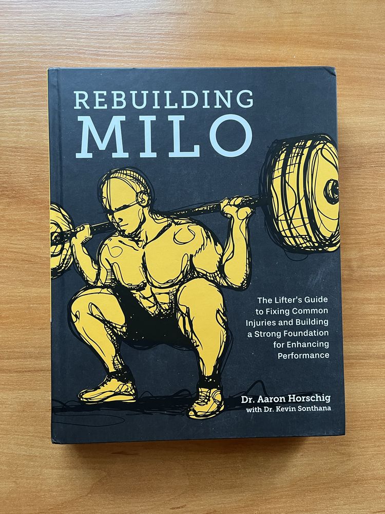 Książka “Rebuilding Milo” Dr. Aaron Horschig ENG