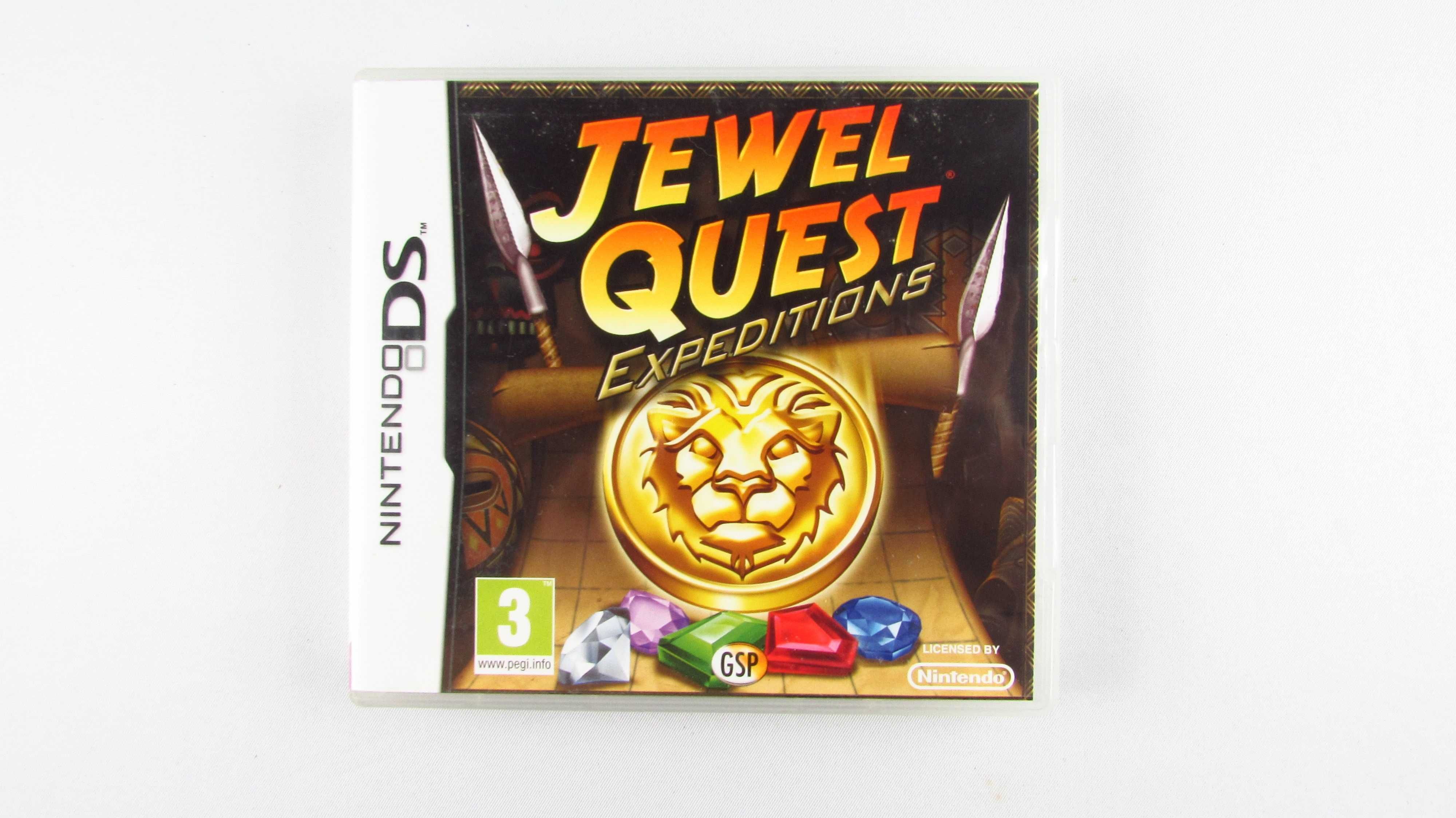 NINTENDO - DS Lite - Gra Jewel Quest Expeditions