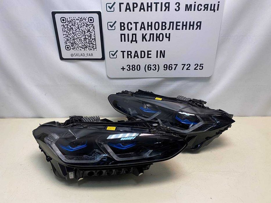 Фара фары BMW 4 G22 G23 G26 G80 G82 shadow laser БМВ г22 лазер М3 М4