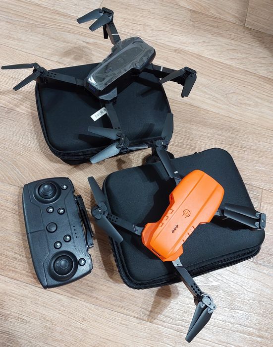 (НОВЫЙ) Квадрокоптер дрон Е99 К3 Pro Dual Camera 2 аккумулятора