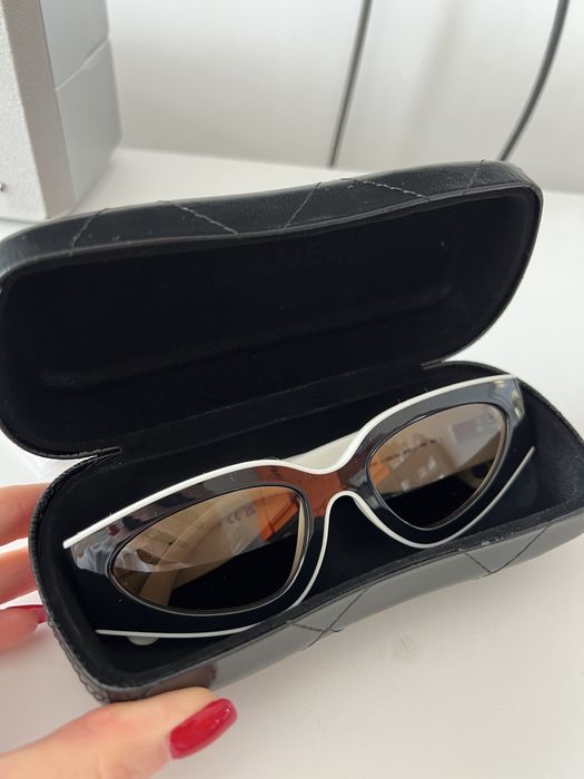 Okulary przeciwsłoneczne Chanel cat eye rachunek