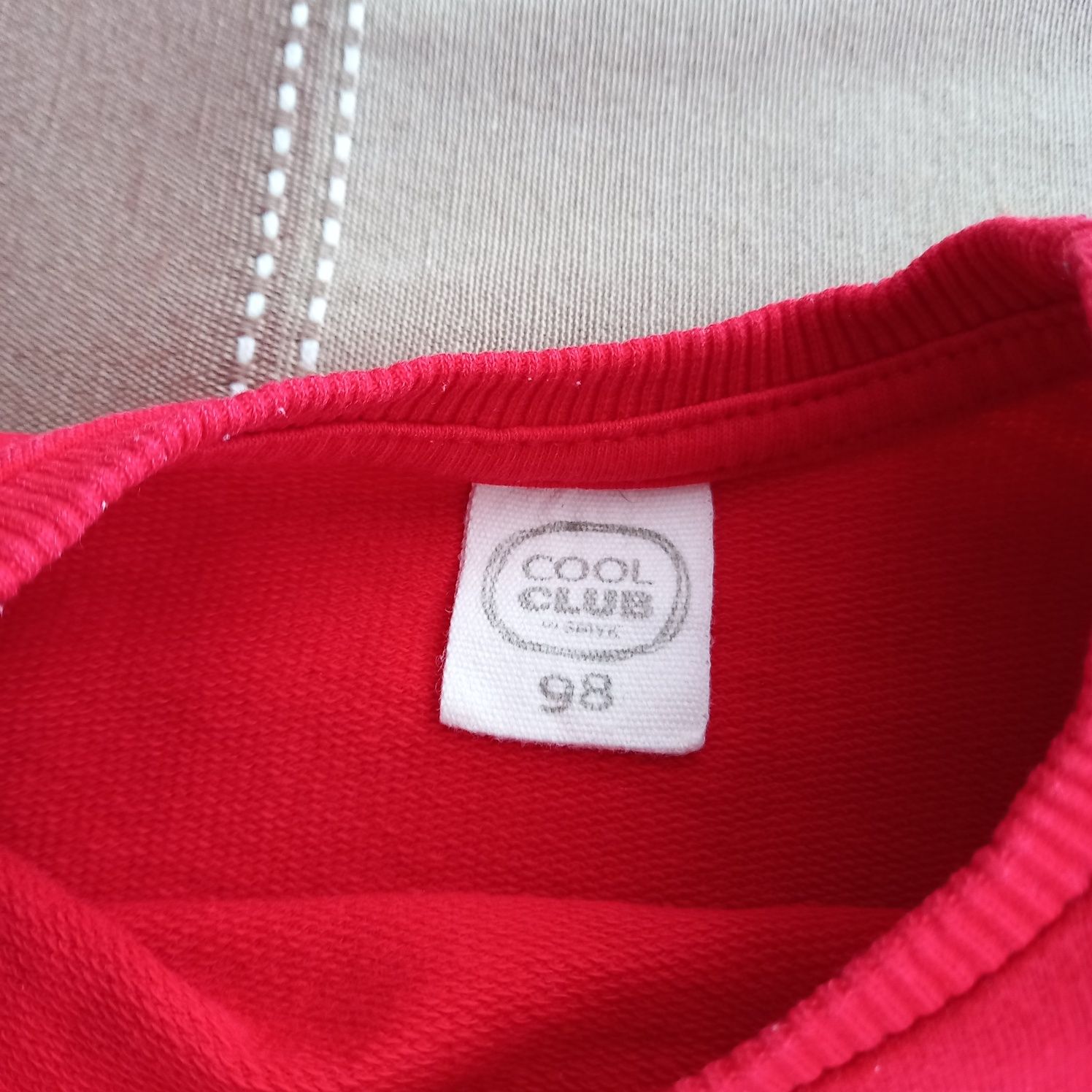 Bluzka, bluza świąteczna dla dziewczynki, Cool Club, r. 98