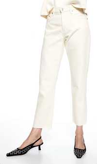 Білі джинси моми Mango 34р
