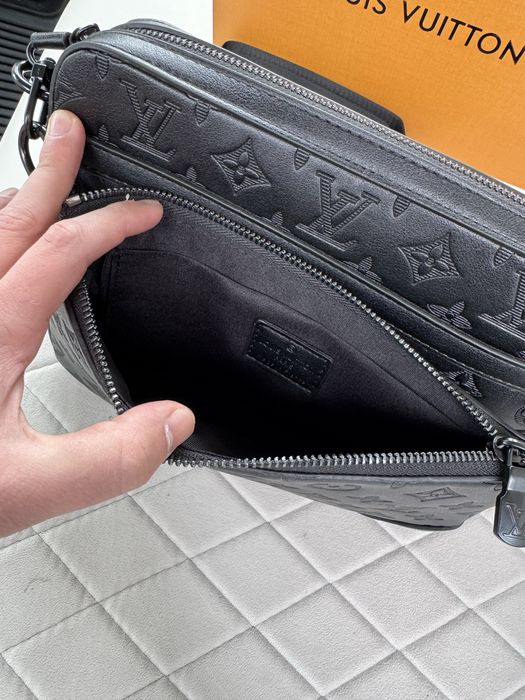 Чоловіча мужская сумка через плече Louis Vuitton 3 в 1