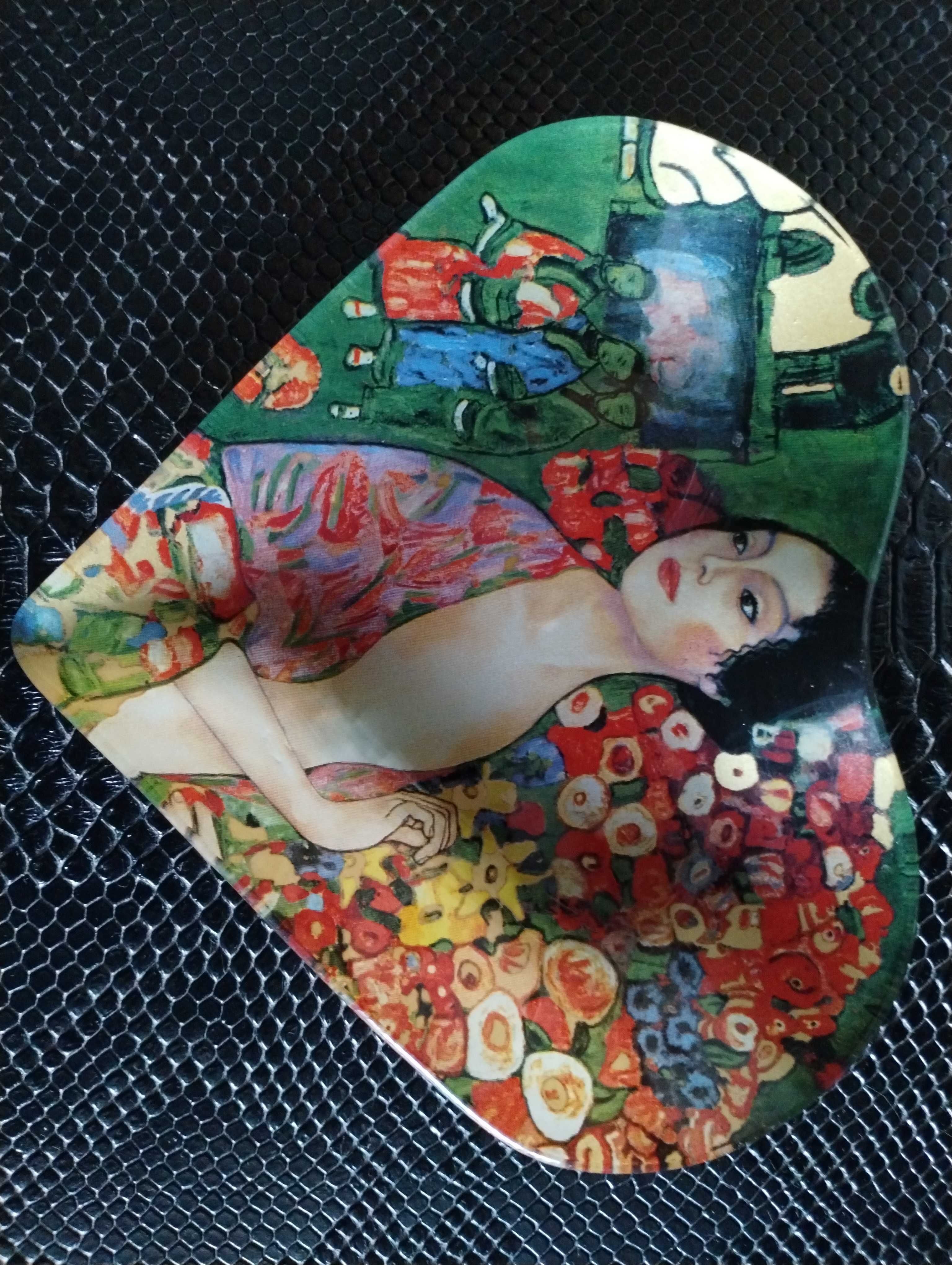 Szklana miseczka serce CARMANI - Gustaw Klimt