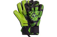 Воротарські рукавиці SOCCERMAX GK-017 розмір 9 зелений-чорний