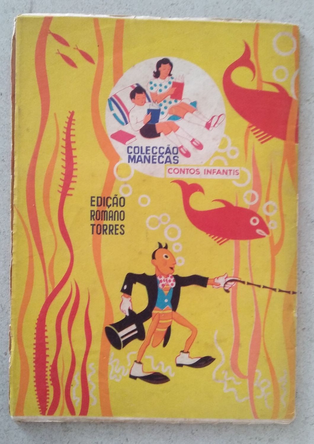 Livro do Pinóquio dos anos 60