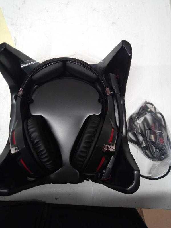 HEADPHONES Headset Letton L3 Preto Vermelho