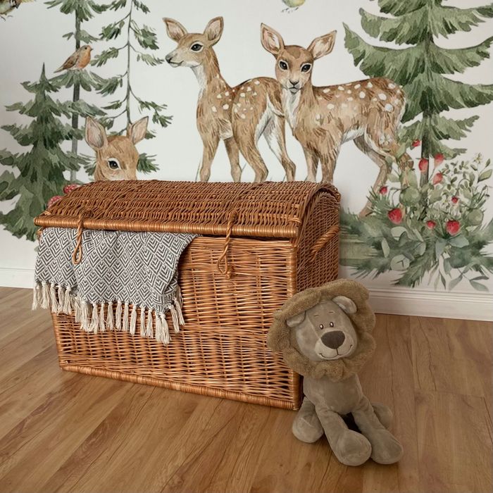 Kufer wiklinowy - pirat 50x80x50cm