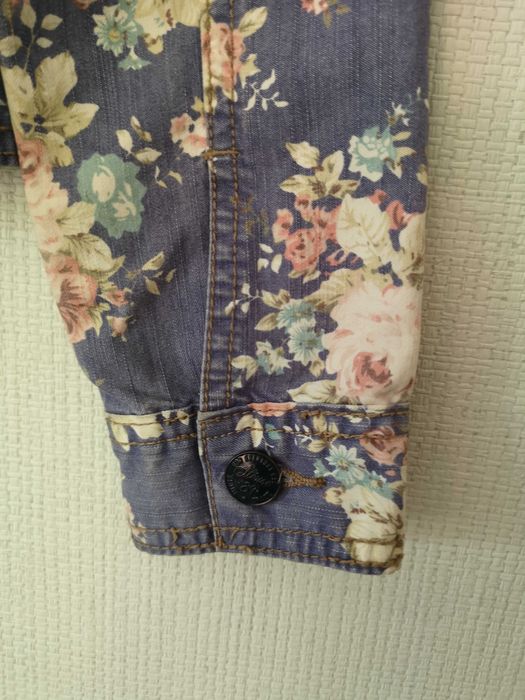 Kurtka katanka jeans narzutka kurteczka marynarka wiosenna letnia lato