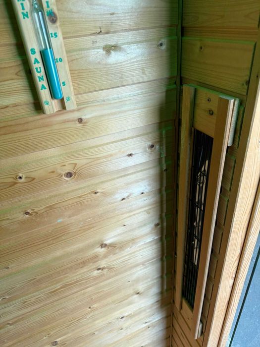 Sauna FIŃSKA kabina infrared na podczerwień 220V 2200 Watt 4 osoby