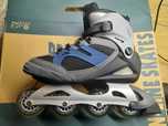 Rolki pro acro rozmiar 46 abec-5 szaro niebieskie