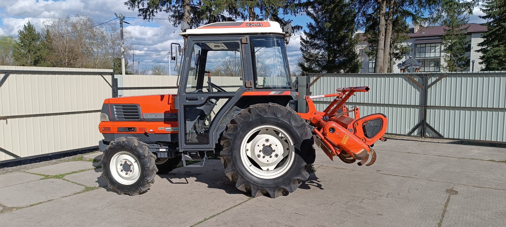 Японський мінітрактор.Трактор KUBOTA GL338.ШВИДКІСНИЙ.