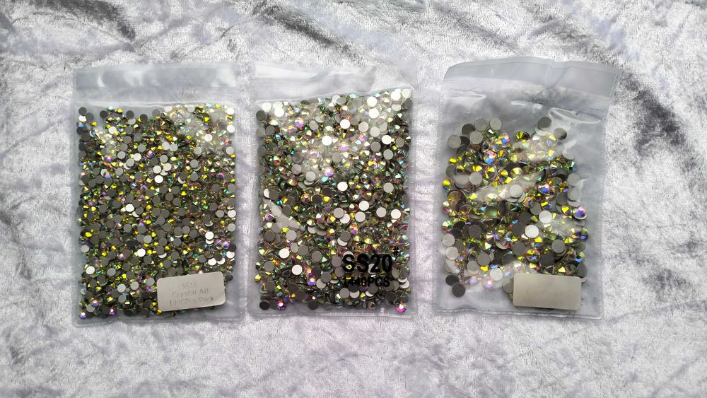 Стрази холодного кріплення Crystal SS30 288штук