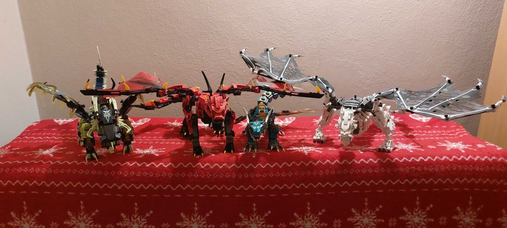 Lego Ninjago i Monkie Kid TYLKO SMOKI Kolekcja 4