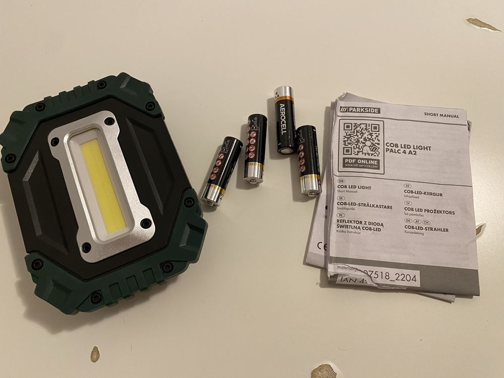 Світлодіодний прожектор Parkside PALC 4 A2