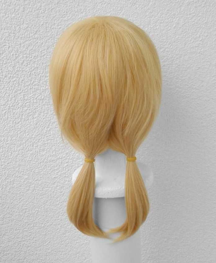 Rin Kagamine Cosplay wig Vocaloid Project Sekai żółta peruka z kitkami