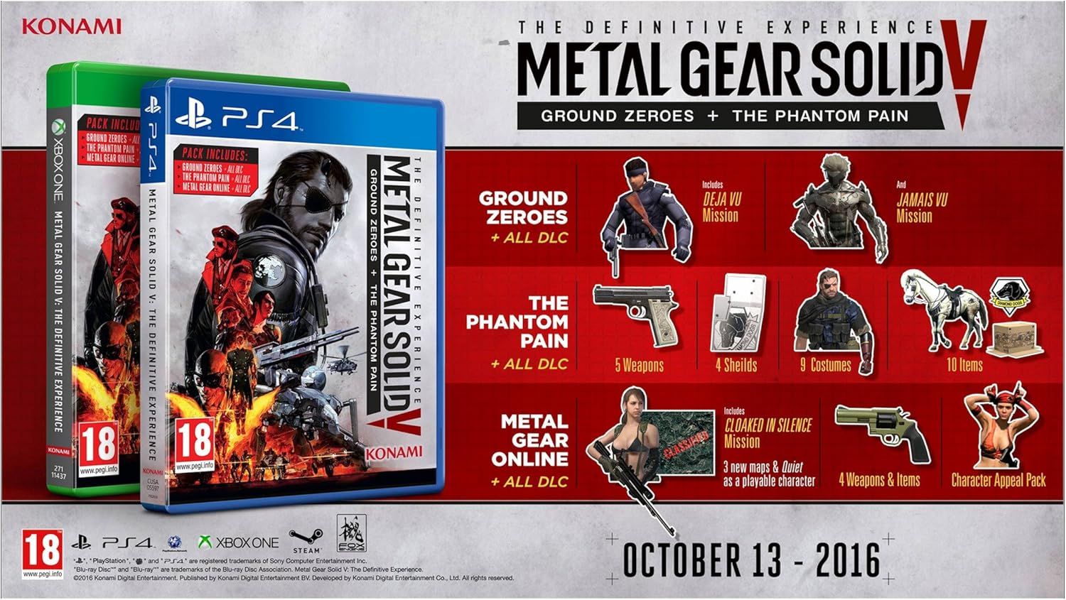 Metal Gear Solid V Definitive Edition (PS4) Gra nowa w folii