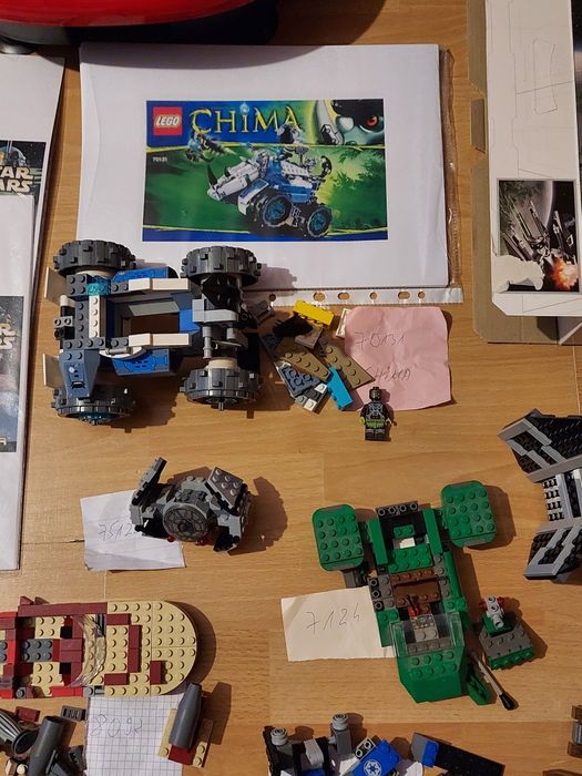 Lego star wars dużo