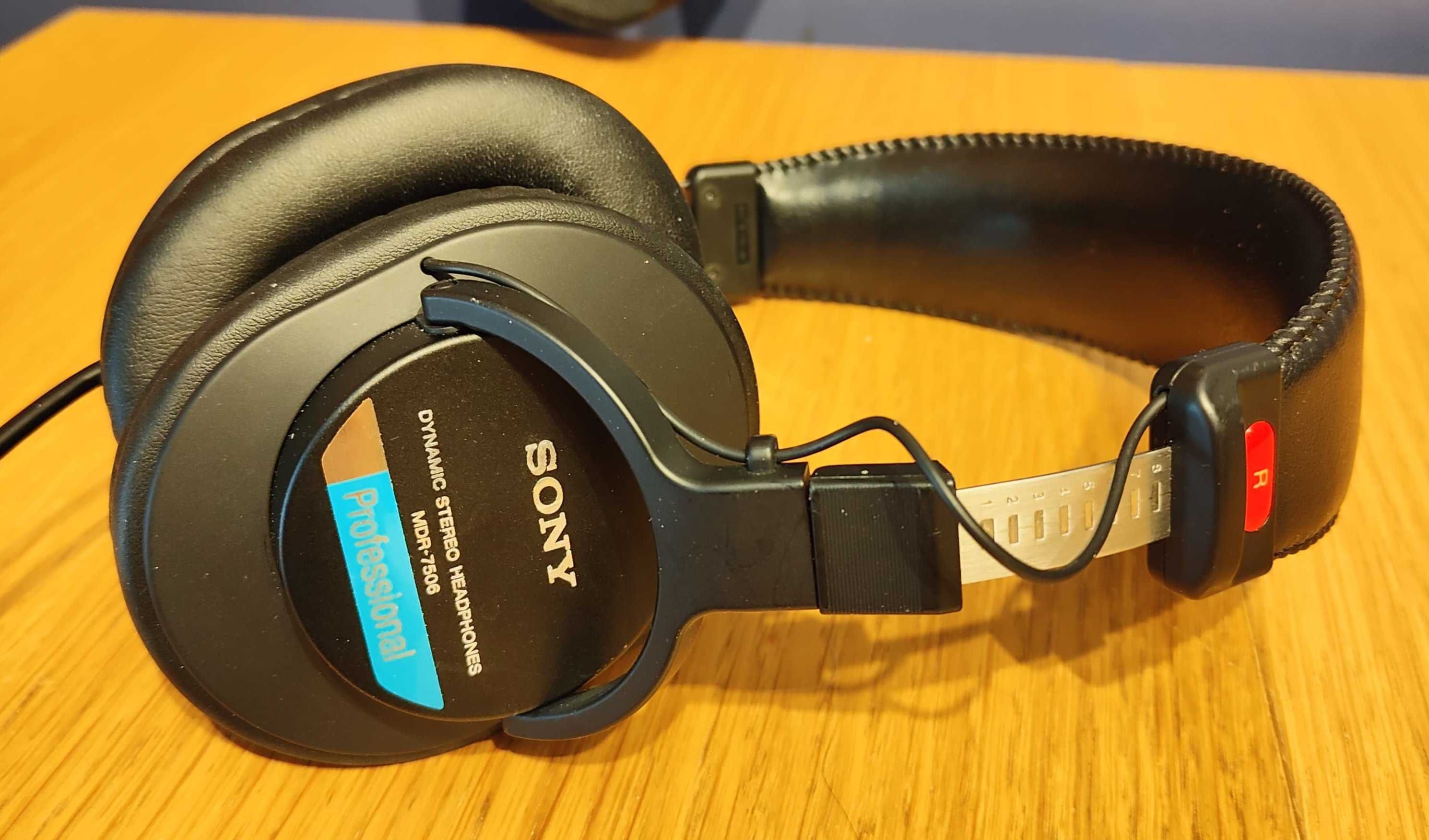Ideał / gratis / gwarancja / Słuchawki Sony MDR-7506 MDR 7506 studyjne