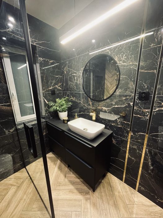 Glazurnik Płytkarz  Łazienki Premium Mega format