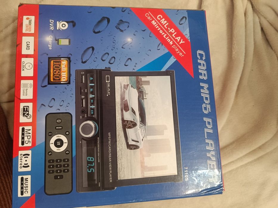 Radio samochodowe car MP5 player z wyświetlaczem