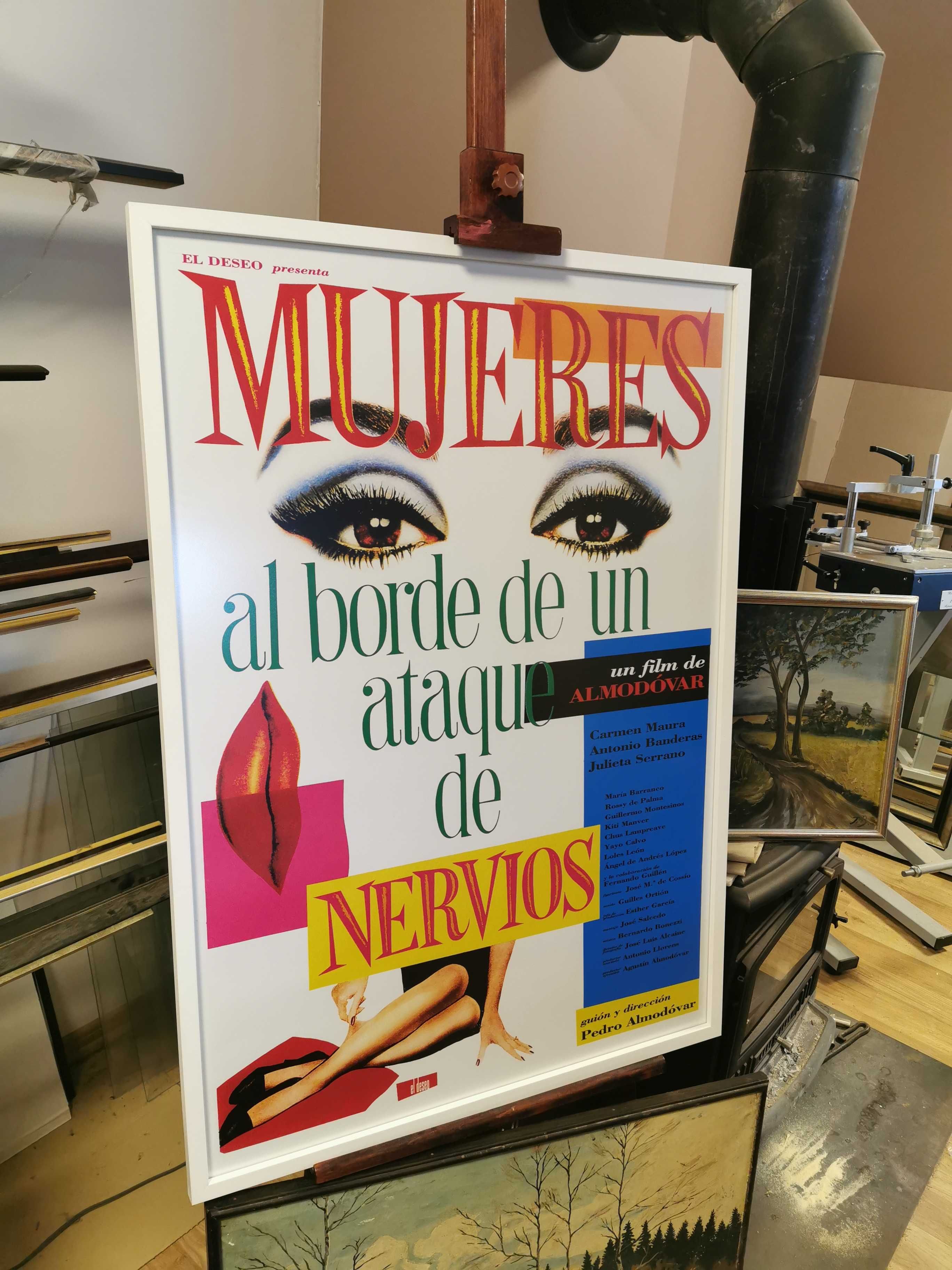 Pedro ALMODOVAR Plakat obraz z kultowego filmu "Kobiety na skraju.."