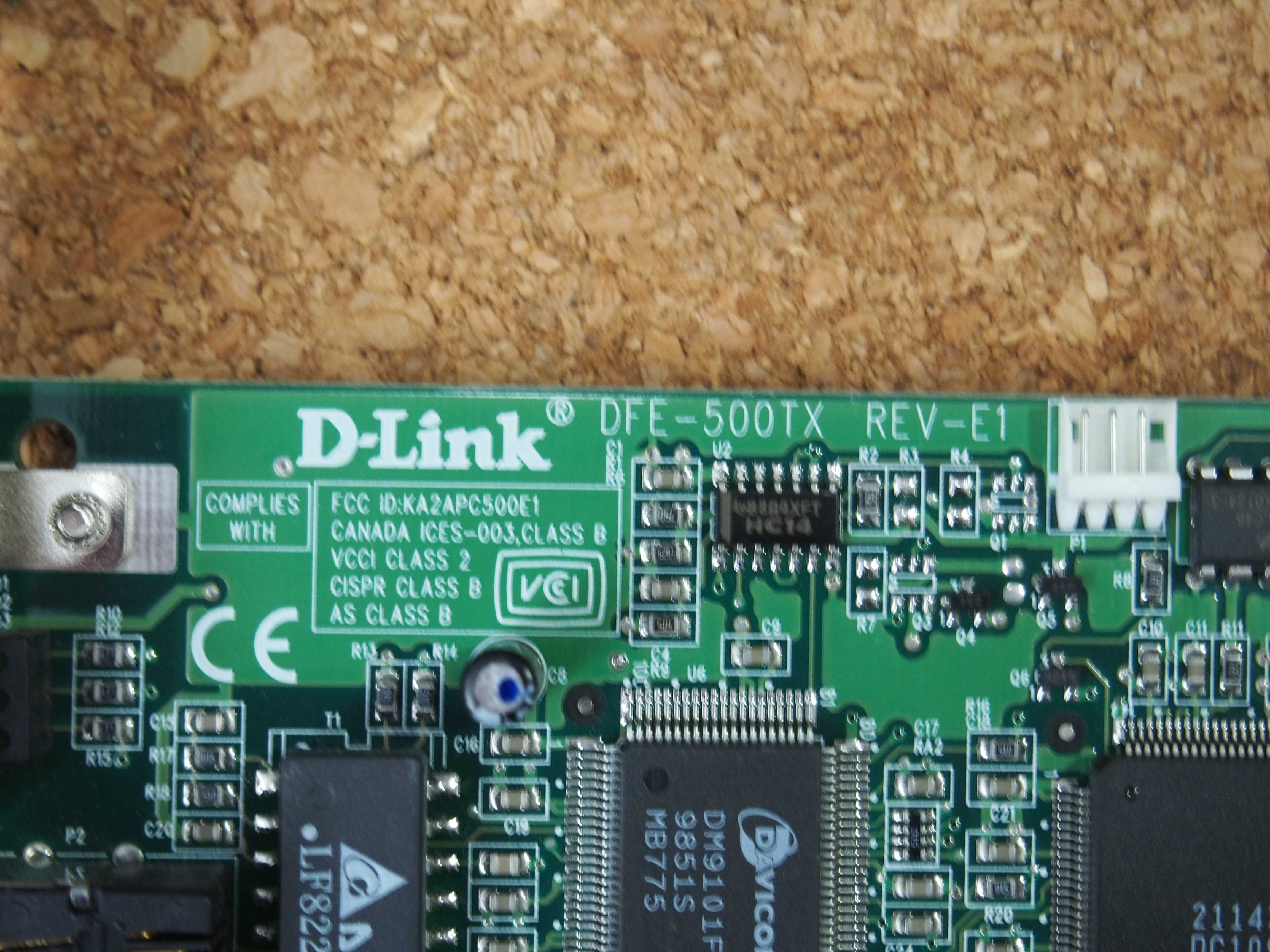 Karta sieciowa D-Link DFE-500TX Ethernet 10/100 PCI