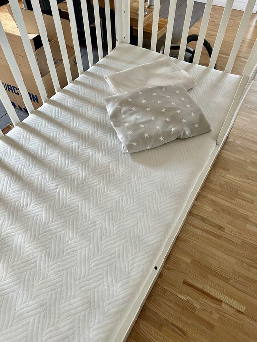 Materac do łóżeczka 70* 140 GRYKA PIANKA KOKOS