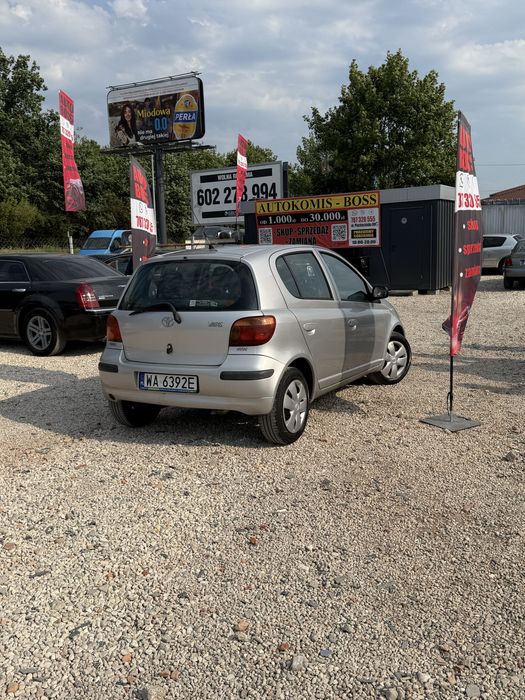 Na Sprzedaż Toyota Yaris 1.0LPG/oszczędny/klima/bez rdzy/zamiana/alu