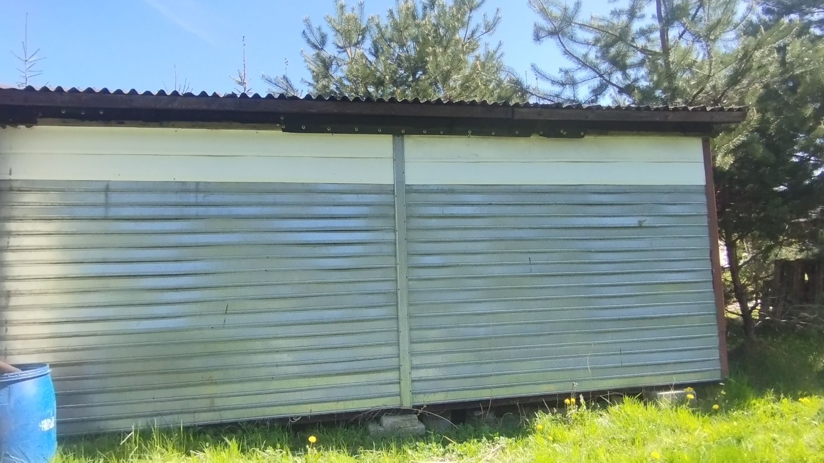 Barakowóz bez kół, barak,domek