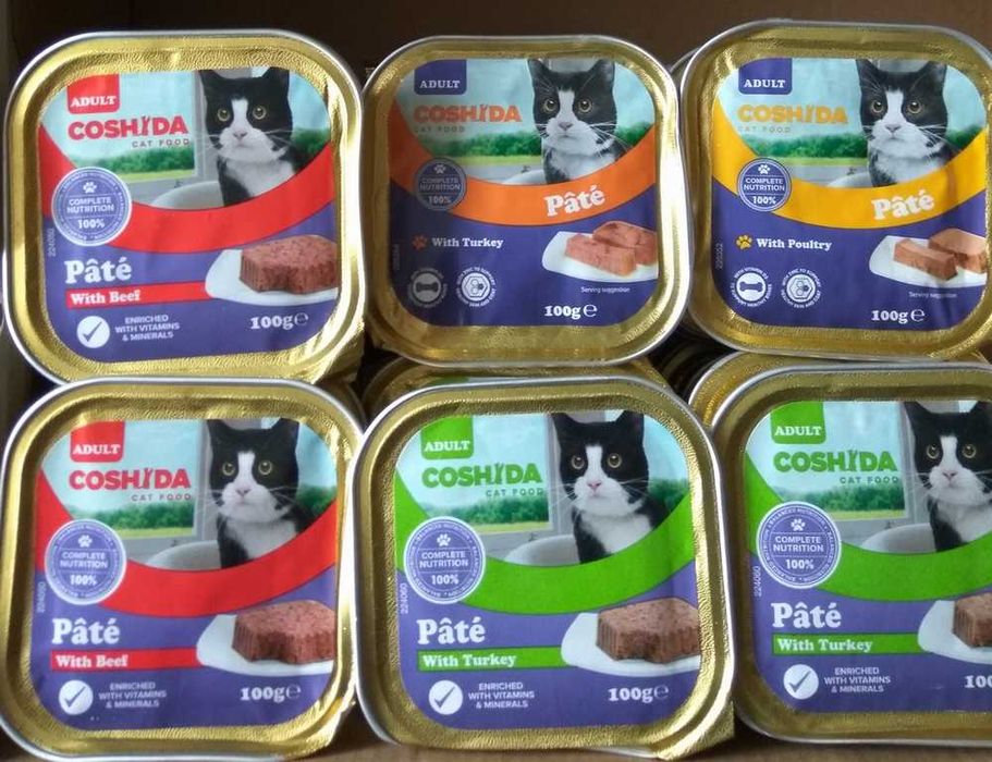 Корм Felix, Gourmet, Coshida з індичкою, курк, тунц, кролик для котів