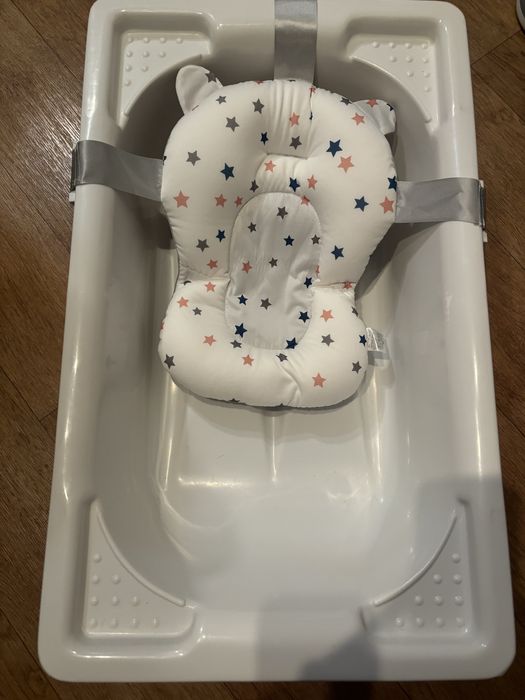 Дитяча ванночка від 0 міс , вкладиш у комплекті