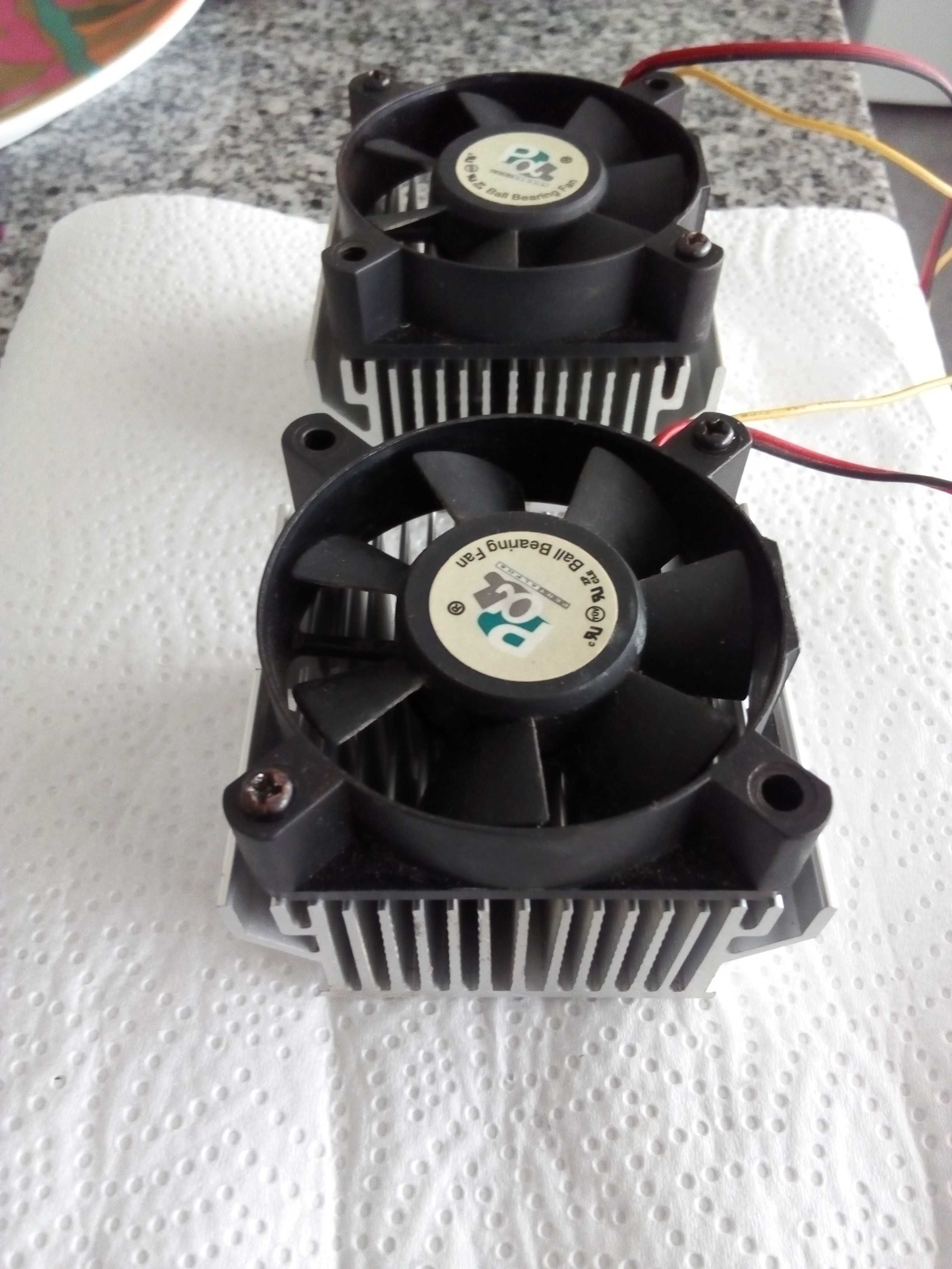 Coolers antigos socket 370.