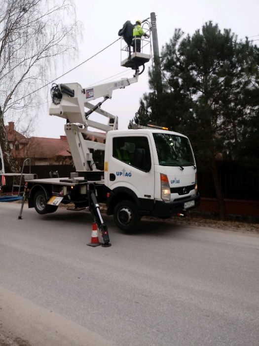 Usługi Podnośnikowe (Podnośnik Koszowy do 20metrów) Wynajem podnośnika