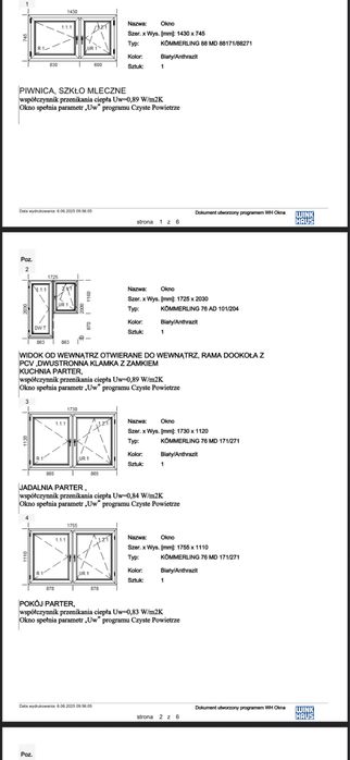 Okna z demontazu pcv