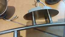 Lampa sufitowa plus dwa kinkiety