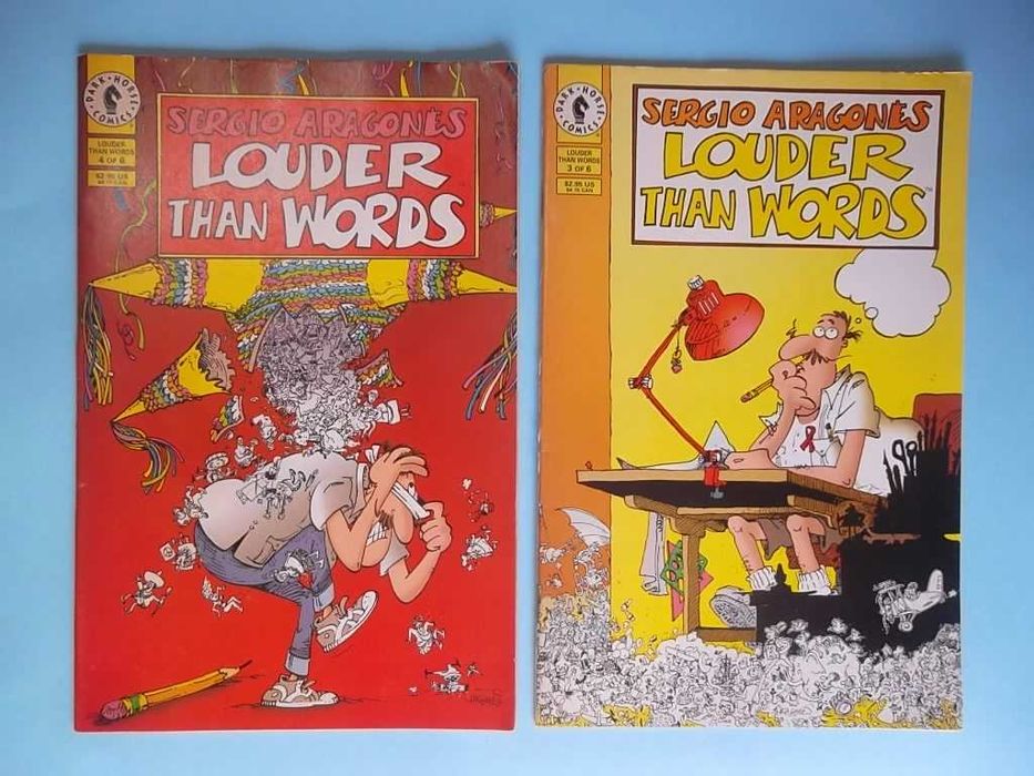 Sergio Aragones Louder Than Words #1-6 VF/NM série completa Dark Horse