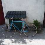 Bicicleta de corrida antiga